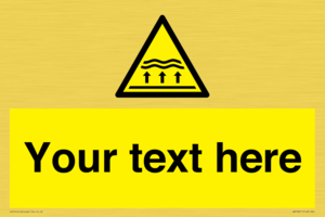 Custom Warning: Flood zone